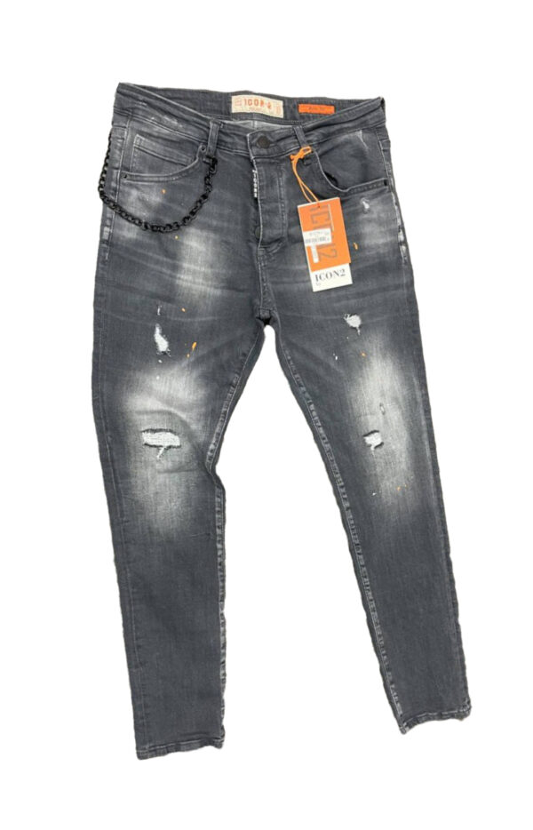 BY ICON 2 Jeans in grau